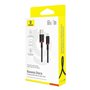 Câble USB A vers USB-C Baseus P10377802U01-01 Noir Rouge 1 m