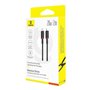 Câble USB-C vers Lightning Baseus P10377800U01-03 Noir Rouge 2 m