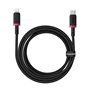 Câble USB-C vers Lightning Baseus P10377800U01-03 Noir Rouge 2 m