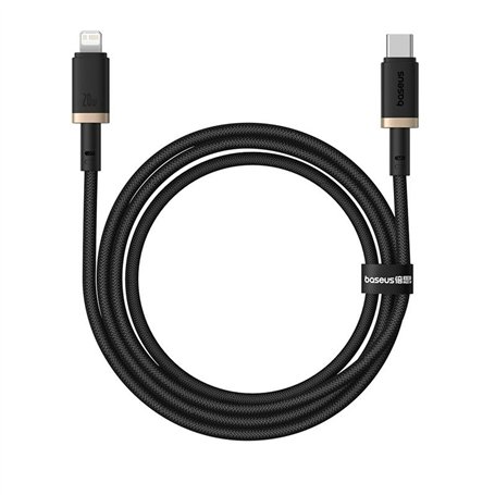Câble USB-C vers Lightning Baseus P10377800U01-00 Noir Or 1 m