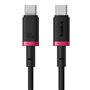 Câble USB-C vers USB-C Baseus P10377803U01-03 Noir Rouge 2 m