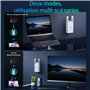 Tenda A18 Pro Répéteur WiFi Puissant AC1200, Amplificateur WiFi Port Gigabit, 2 Antennes 3dBi Signal Renforcé Extender, Mode AP,