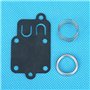 Lot de 2 membranes de carburateur pour motoculteur Briggs & Stratton 270026 5021 4157 4168 3 à 5 CV