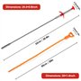 20 Pouces / 60cm Nettoyeurs pour Drain Outils de Nettoyage de Cheveux