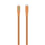 Câble USB-C vers Lightning Havit CB6255 Orange 1 m