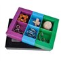 Chonor 6 Pièces 3D Puzzle en Métal Casse-tête en Bois - Classique Brain Teaser IQ Puzzle Éducatif Jouet Jeu Jigsaw pour Enfants 