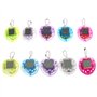 KERDEJAR Machine de Jeu électronique numérique virtuelle pour Animaux de Compagnie en Forme de Coeur Mignon LCD avec Porte-clés