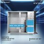 Aykach Rack Mout UK 4129 Format Chasis 4U 19 "ATX, 550 mm de dos