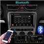 Android 9.1 Autoradio Bluetooth - Compatible for Apple Carplay Android Auto Stereo 9 "pour Les appels Mains Libres, Navigation G
