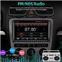 Android 9.1 Autoradio Bluetooth - Compatible for Apple Carplay Android Auto Stereo 9 "pour Les appels Mains Libres, Navigation G