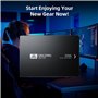 SANZANG S500 Disque SSD interne SATA III 6 Go/s, 2,5" 3D NAND TLC Flash, vitesse de lecture jusqu'à 500 Mo/s, mise à niveau de m