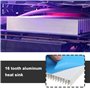 Be In Your Mind 2pcs Dissipateur de Chaleur en Aluminium Radiateur 100x100x18mm Compatible avec Huawei AX3PRO pour Ordinateurs R