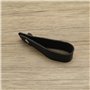 Be In Your Mind 4pcs Bouton de Crochet Boucle de Cou Tête de Guitare en Cuir Noir Sangle Adaptateur de Tête de Guitare et Boucle