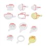 be in your mind 2 Lot Bagues de Liaison Essuie Glace de Voiture 215tt12 Ln85 Kit de Bagues de Bras de Liaison de Moteur Essuie G