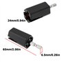 Be In Your Mind Lot de 2 Enrouleurs de Cordes de Guitare 2,4 x 6,5 Cm Compatible avec Guitare Acoustique Et Basse