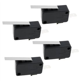 Be In Your Mind Lot de 4 Interrupteurs de Distributeur de Réfrigérateur 16 A Charge élevée Normalement Ouverts Compatible avec L