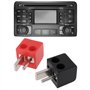 Be In Your Mind Lot de 4 connecteurs audio pour autoradios vintage compatibles avec Blaupunkt Compatible avec Ford