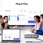 UGREEN Adaptateur USB C vers DP1.4 Femelle 8K 60Hz 4K 240Hz Compatible avec iPhone 16 Plus Pro Max 15 MacBook M4 M3 M2 iPad Pro 