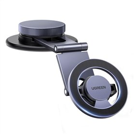 UGREEN Support Voiture Aimanté pour MagSafe Support Téléphone Voiture Magnétique Adhésif pour Tableau de Bord Toute Surface Liss