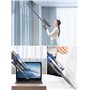 INTETURE Akku Staubsauger, 38000PA/450W Staubsauger kabellos mit intelligentem Auto Modus, Farb Touchscreen, BIS zu 55 Min, Anti