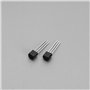 Create idea 100 Pièces Transistor Basse Puissance Kit de Transistor Triode Basse Puissance BC547 NPN Transistor BC557 PNP Transi