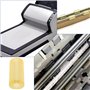 Create idea Lot de 4 rouleaux de sortie d'imprimante PA03586-K983 - Pièce de rechange PA03360-Y101 compatible avec Fujitsu FI-61