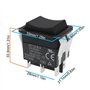 Create idea Interrupteur ¨¤ Bascule HY12-9-3 ¨¤ 6 Broches Bouton-poussoir 125/250 V pour Outils ¨¦lectriques Industriels Et ¨¦qu