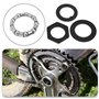 Create idea 1 Jeu de Supports de Pédalier de Vélo Carnk 5/16x9 24TPI Ensemble de Vélo de Croisière BMX Compatible avec BMX Compa