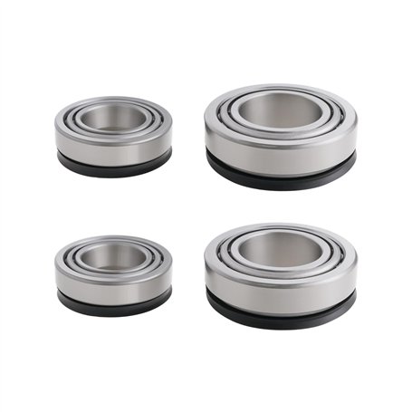 The Lord of the Tools Lot de 4pcs Roulements à Rouleaux Coniques LM67048/LM67010 L44649/L44610 avec Joints pour Système de Convo