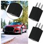 The Lord of the Tools 4pcs Relais Automobiles à 4 Broches 303-1AH-C-R1-U01-12VDC 12 V 20 A SPST Micro Relais pour l'électronique