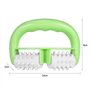 1PC manuel poignée ronde muscle masseur rouleau massager cellulite roller pour jambes bras dos muscle douleur soulagement et mus