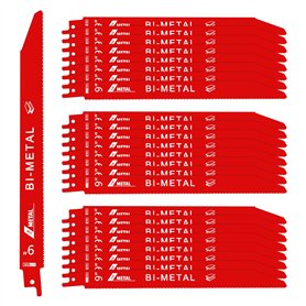 Lot de 25 lames de scie sabre 25