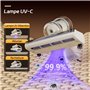 Jimmy BX6 Lite Aspirateur Anti-acariens pour Matelas avec 600 W de Puissance d'aspiration 15 Kpa, Aspirateur Lit avec Capteur de