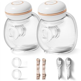 NCVI Lot de 2 tire-lait mains libres 8126