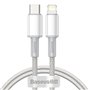 Câble USB-C vers Lightning Baseus CATLGD-02 Blanc 1 m