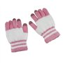 Femme Fille Gants Hiver Moufles en Plein Air Gants Tricotés à Laine Chauds Thermique Doigts Complets Cartoon Kitty Gants Ecran T