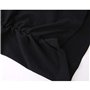 Q.KIM T-Shirt de Maternité Femme Manches Longues de maternité Motif Grossesse Amusant Humour imprimé-Hi Baby,Noir XL