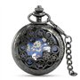 Avaner Montre de Poche Vintage Montre Femme Homme Universel Mecanique Bracelet en Inoxydable avec Boite Cadeau