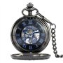 Avaner Montre de Poche Vintage Montre Femme Homme Universel Mecanique Bracelet en Inoxydable avec Boite Cadeau