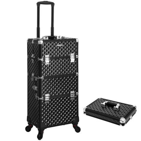Songmics JHZ04B Valise coffret pour maquillage