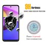 WFTE [Lot de 2] Verre Trempé pour Moto E40, 0,26mm Film de Protection d'écran avec Haute Transparence à 99%, Anti-Trace Protecte