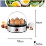 cuisinier d'œufs compact de 400 W