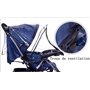 Habillage Pluie Poussette Universel Imperméable pour Poussette Landau Couverture Protection de Pluie Poussette Universel Convert