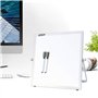 chevalet de tableau blanc magnétique portable avec 2 marqueurs
