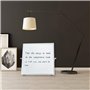 VIZ-PRO petit tableau de bureau effaçable à sec 25 x 25 cm, chevalet de tableau blanc magnétique portable avec 2 marqueurs