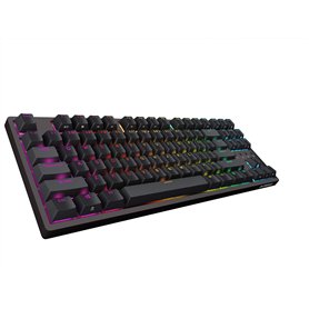 DURGOD Taurus K320 RGB TKL Clavier mécanique | 88 touches Tenkeyless | Filaire USB C | Touches PBT Doubleshot | Windows et Mac |