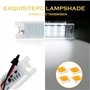 DONGMAO Lampes pour Plaque d'immatriculation，2pcs Voiture LED Plaque d'immatriculation pour O/pel Zafira B Astra H Corsa C D Ins