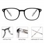 JM Lot de 4 Lunettes de Lecture Charnière à Ressort Verre de Presbyte Hommes Femmes Lunettes de Vue +2.0 Paquet de 2 Gris et Paq