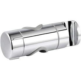 Joyoldelf Support Douche à Main Remplaçable Support Pommeau de Douche 19-25MM à Diamètre Réglable ABS Chromé