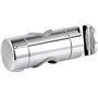 Joyoldelf Support Douche à Main Remplaçable Support Pommeau de Douche 19-25MM à Diamètre Réglable ABS Chromé